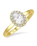 Whisper Keepsake Diamond Semi-Mount Ring