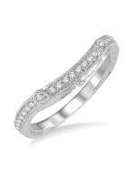 Elysian Halo Fable Diamond Wedding Band