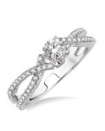 Lucent Splendor Diamond Semi-Mount Ring