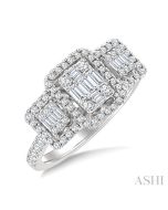 SolAeVio VerVelTh OraIonRa 14K White Gold Diamond Ring