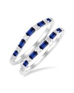 CaXeEl 14K White Gold Diamond Ring