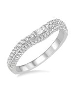 Seraph Radiance Grace LinIonSol 14K White Gold Diamond Ring