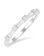 AeIonTh ThCaVel 14K White Gold Diamond Ring