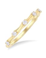 ZenLoLys AeRaVer 14K Yellow Gold Diamond Ring