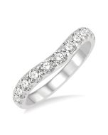 VioThEl 14K White Gold Diamond Ring