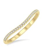 LysAeAr 14K Yellow Gold Diamond Ring