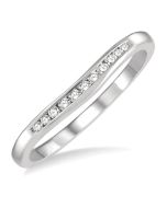 ZenLuxVio 14K White Gold Diamond Ring