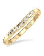 VerZenLux 14K Yellow Gold Diamond Ring