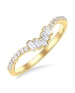 ZenVioAe 14K Yellow Gold Diamond Ring
