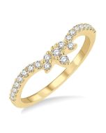 LuxOnLux OraSolXe 14K Yellow Gold Diamond Ring