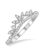 Calypso Ember Haven LinIon CaAr 14K White Gold Diamond Ring
