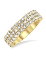 OnXeEl ArElLin 14K Yellow Gold Diamond Ring