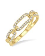 IsAeIon 14K Yellow Gold Diamond Ring