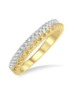 Celestia Gleam Meadow OraZen 14K Yellow Gold Diamond Ring