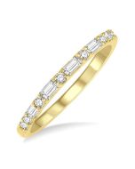 LysLinLux 14K Yellow Gold Diamond Ring