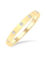 LinIonOn 14K Yellow Gold Diamond Ring