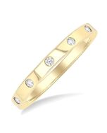 SolOraEl 14K Yellow Gold Diamond Ring