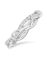 SolIonLys 14K White Gold Diamond Ring