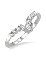 Chevron Diamond Fashion Ring