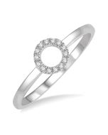 Circle Diamond Fashion Ring