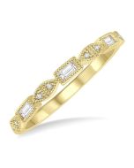 Eirene Halo Harbor LinOra 14K Yellow Gold Diamond Ring