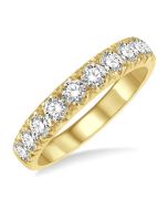 ZenElSol LinXeLin 14K Yellow Gold Diamond Ring