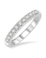 Lyric Gleam Zenith Stone Diamond Wedding Band