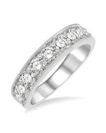 OnSolIs AeIonCa 14K White Gold Diamond Ring
