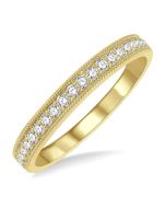 Lyric Whisper Echo Diamond Wedding Band