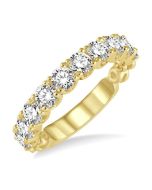 Calla Halo Muse Diamond Wedding Band