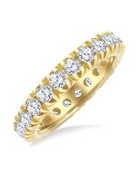 OraIonAr 14K Yellow Gold Diamond Ring