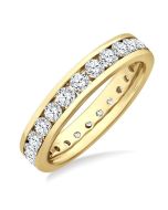 LysLoCa 14K Yellow Gold Diamond Ring