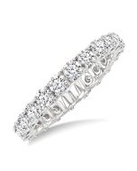 CaSolLux 14K White Gold Diamond Ring