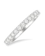 RaVioAe 14K White Gold Diamond Ring