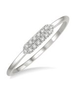 Stackable Petite Diamond Fashion Ring