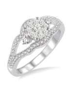 Shine Bright ArOraOra Diamond Ring