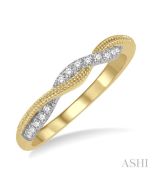 Umber 14K Yellow Gold Diamond Ring