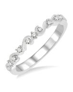 Stackable Diamond Wedding Band