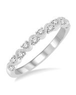 Zephyra Noble Grace Stackable Diamond Wedding Band