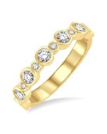 OraIonIs 14K Yellow Gold Diamond Ring