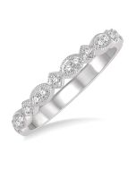 Lustre 14K White Gold Diamond Ring