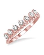 VerLinAr XeIonAe 14K Rose Gold Diamond Ring