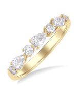ElLuxIs AeSolLux 14K Yellow Gold Diamond Ring