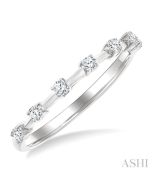 VioThVio 14K White Gold Diamond Ring
