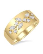 VelOnOra 14K Yellow Gold Diamond Ring