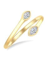 VerLoLys LuxLysAr 14K Yellow Gold Diamond Ring
