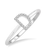 VerXeLux 14K White Gold Diamond Pendant