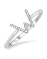 RaRaSol 14K White Gold Diamond Pendant