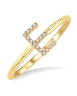 RaIonRa RaCaEl 14K Yellow Gold Diamond Pendant