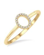 OnVioVel 14K Yellow Gold Diamond Pendant